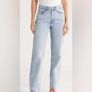 Rag & Bone Hattie Mid Rise Straight Leg Jeans